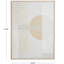 «Minimalist Mid Century Modern Abstract - Floater Frame», impression sur toile