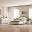 Ensemble de chambre à coucher 3 pièces, commode 6 tiroirs et table de chevet 47,2 po-130130984