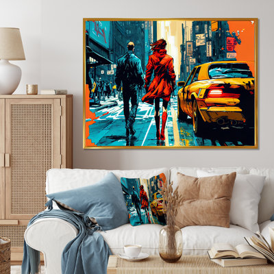 New York Love II - City New York Canvas Wall Art