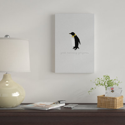 « good matin magnifique », impression sur toile