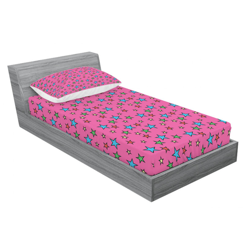 Microfiber Sheet Set, Twin XL Sheet Set with Fitted Sheet