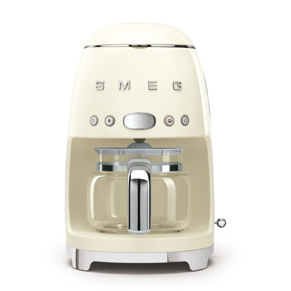 Smeg Drip Filter Coffee Machine - Retro Style (Pastel Green)