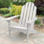 Chaise Adirondack en plastique avec table Anette-27118125