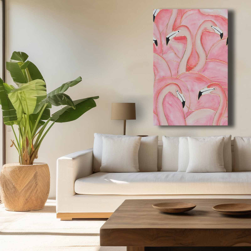 Peinture décorative sur toile