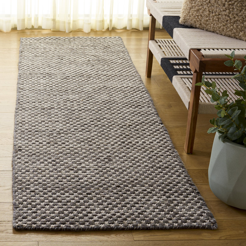 Vermont Flatweave Wool;Cotton Solid Color Indoor Rug, 2'-3" X 8'-0" Runner