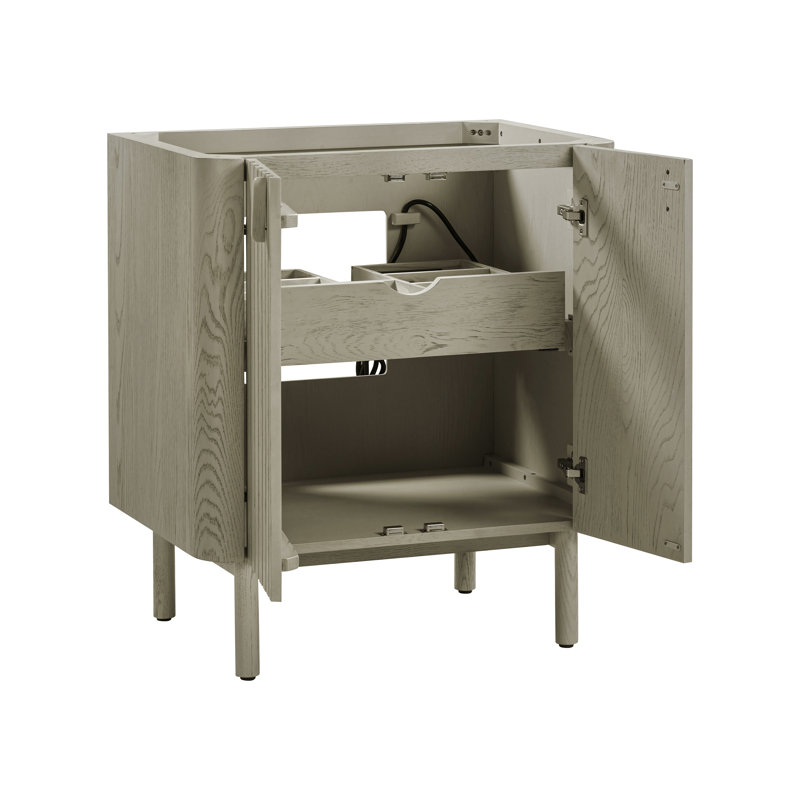 Base de meuble-lavabo simple 30 po Blakely, Gris