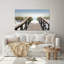 "Be Happy Walkway" par Nan, reproduction sur toile-140425766