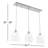 Keech 3-Light Dimmable Iron Pendant 