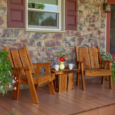 Thelma Timberland 3 Piece Seating Group by Loon Peak
