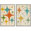 Reproduction d'art mural Mid-Century Starburst Atomic-124795366-124795369