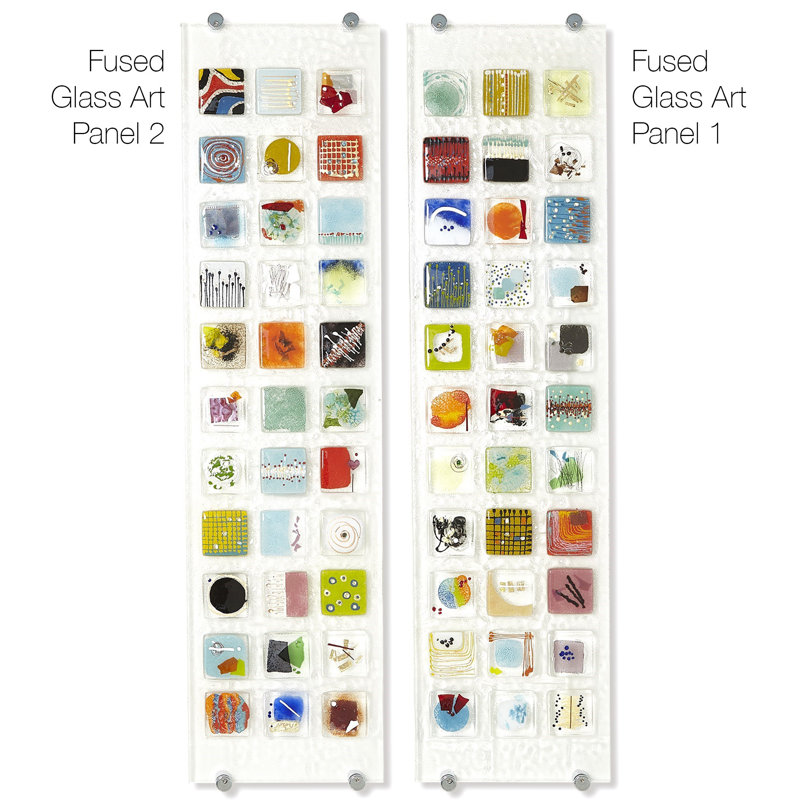 Fused Glass Art Panel 2