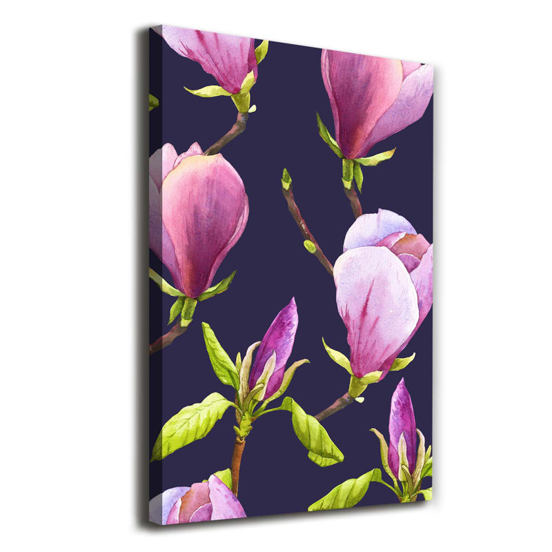 Magnolia - Wrapped Canvas Print