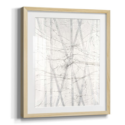 «Pewter Forrest II», reproduction encadrée