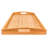 Rayon Bamboo 2Pc Graduated Serving Tray Set