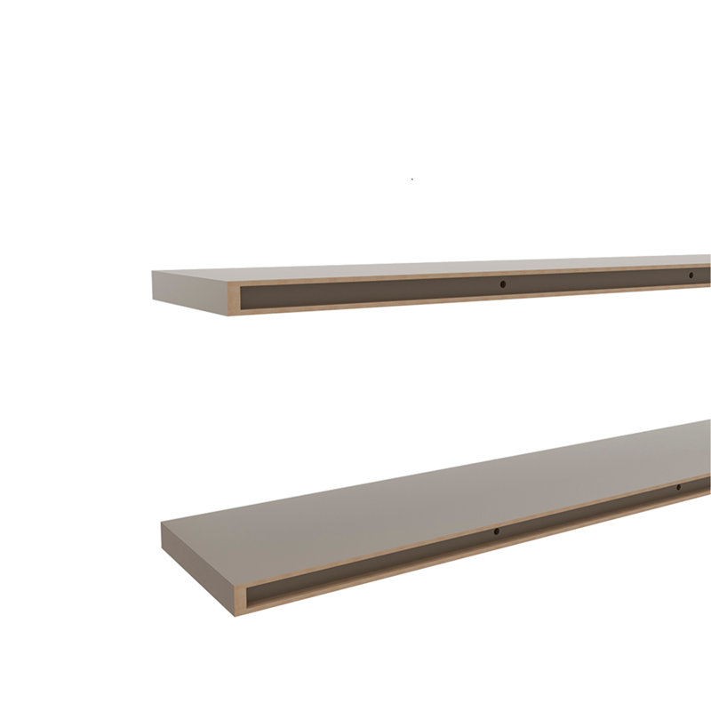 Floating Shelf Lyle, Living Room, Taupe, Taupe