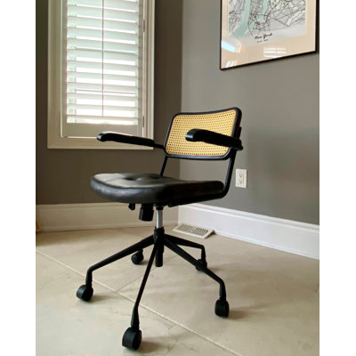 Chaise de bureau rembourrée en polyuréthane SEAT4U