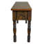 Console Smoky Mountain sculptée à la main avec pieds tournés-1578614698