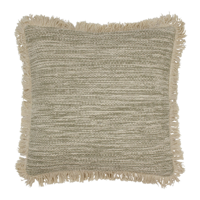Sienna Square Cushion, Natural, 100% Hollowfibre Polyester