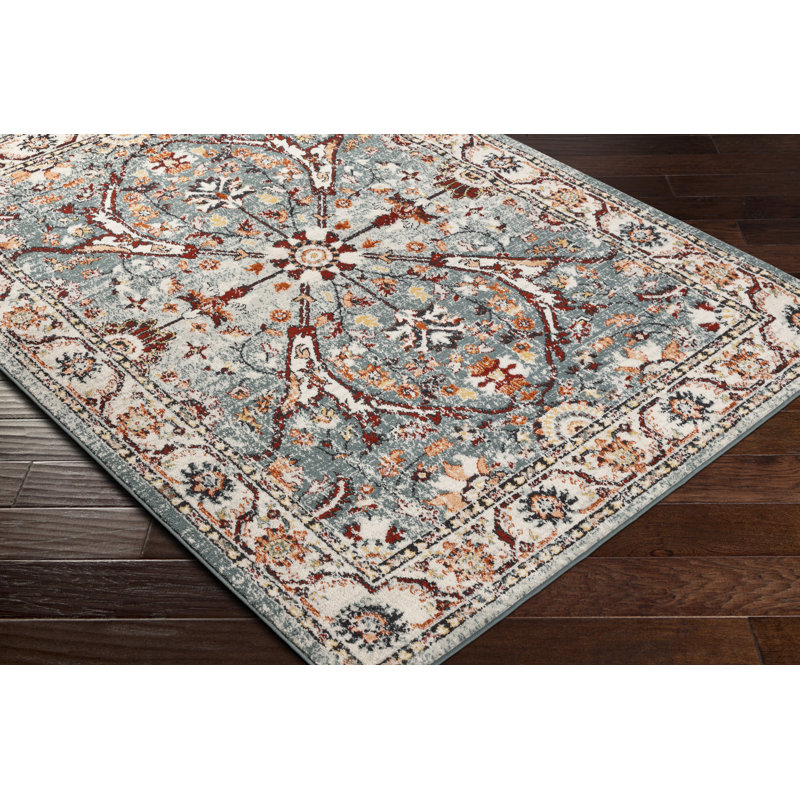 Aldusa Oriental Indoor Rug, Rectangle 6'7" x 9'
