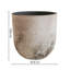 Albero Planter H26Cm D28Cm