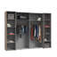 Debarr 4 Door Manufactured Wood Wardrobe-59390037-114011905