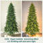 Arbre de Noël épinette vert pré-éclairé-430516407