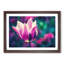 Purple Tulip Flower - Framed Print-56758331-56758336