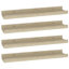 Gracelinn 4 Piece Floating Shelf-1620622202-1620622207