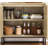 Rattan Buffet Cabinet With Storage Adjustable Shelf