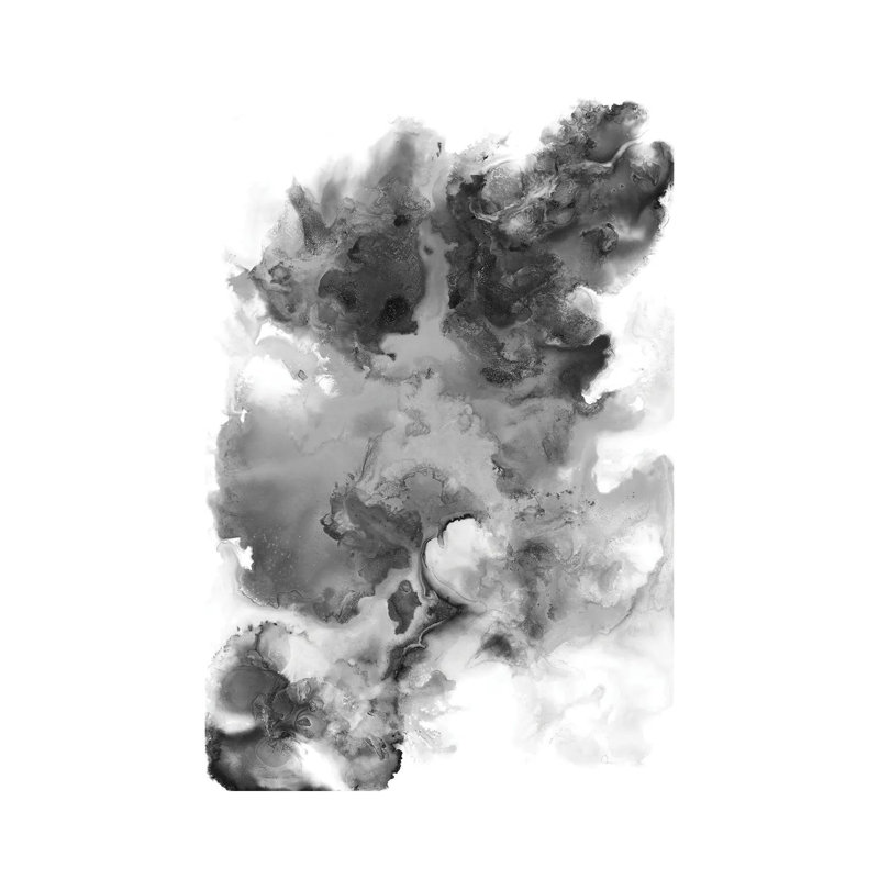 Winter Black And White by LouLouArtStudio - Wrapped Canvas Gallery-Wrapped Canvas Giclée, 20.32 cm H x 30.48 cm W