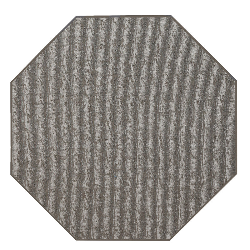 Tapis décoratif Elemental, Octogone 8 pi