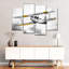 Reproduction sur toile Biplane Pop-93059990