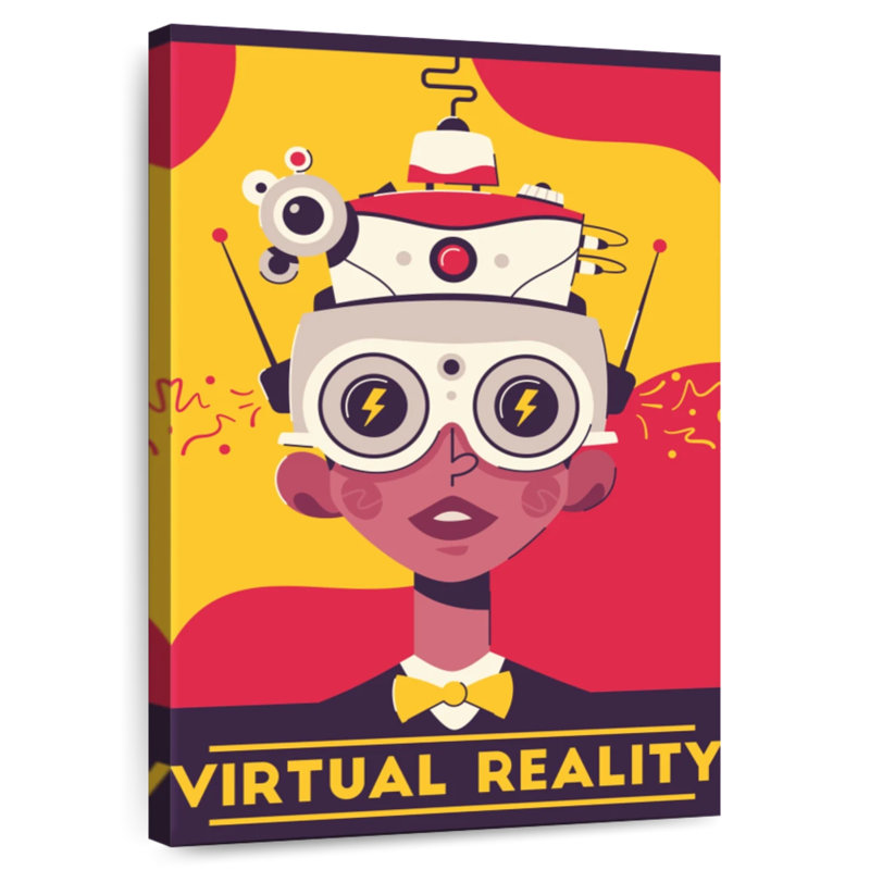 Virtual Reality Poster, 30" H x 20" W