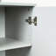 Armoire de rangement avec 4 portes, tablettes réglables