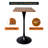 Travis 24" Square Bar Height Table With MDF Top And Stainless Steel Pedestal Base - Dining Table For Modern Home And Kitchen-235228639-235228636