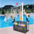 Poolside Float Storage, Outdoor Storage, Patio Poolside Float Storage Basket, Storage Box, Outdoor Pool Caddy-104276182