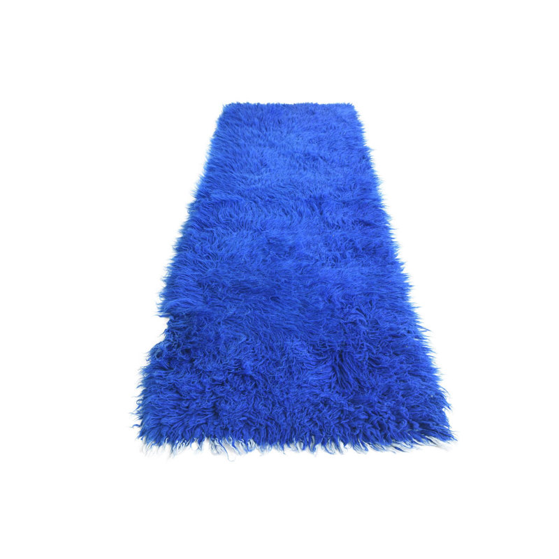 Tapis de couloir bleu 2 pi 10 po x 8 pi 3 po Pinson