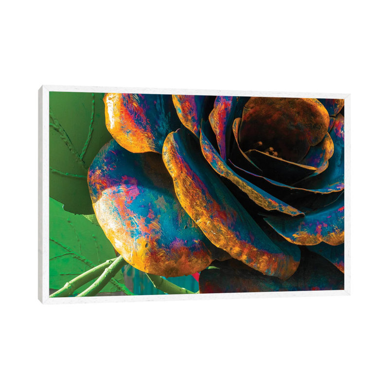 The Rose by Raymond Kunst - Gallery-Wrapped Canvas Giclée on Canvas, 66.04 cm H x 45.72 cm W, White Framed