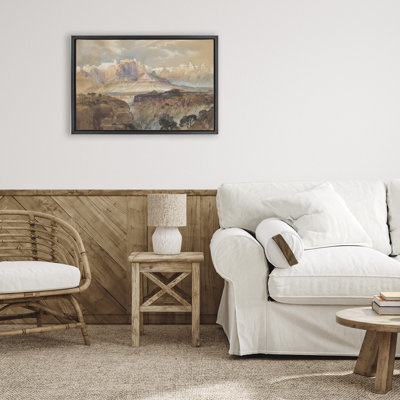 Cadre flottant Vast and Distant Canyon, design par Corinne Haig