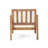 Malott Acacia Outdoor Lounge Chair