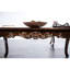 Table basse rectangulaire en cerisier foncé 1Pc avec pieds en bois massif et placage