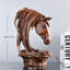 Décorative Horse Head Figurine Sculpture-302461274