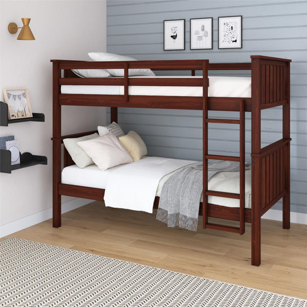 Harriet Bee Hedveh Kids Twin Bunk Bed & Reviews | Wayfair