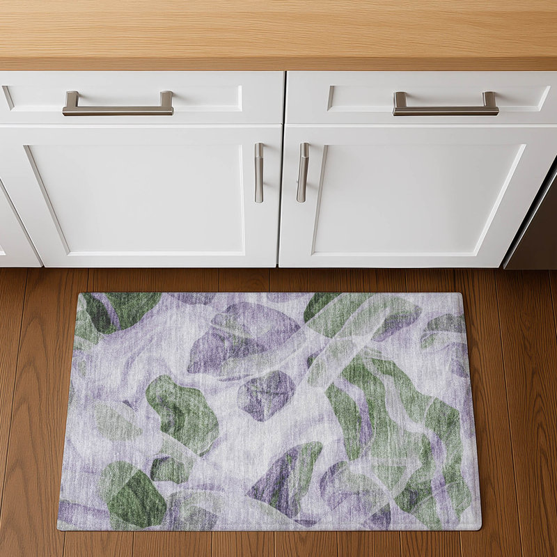 Premium Machine Washable Chelston AMF1863 Abstract Rug, Rectangle 1'8" x 2'6"