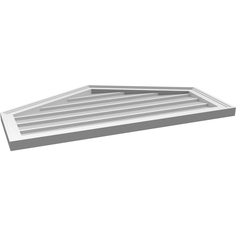 Ventilateur à pignon en uréthane non-fonctionnel Signature, H 22 po x l 38 po x P 1,5 po