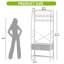 Hall Tree 80cm Wide with Bench and Shoe Storage-479668220