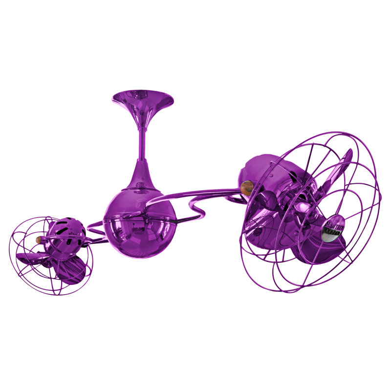 Italo Ventania Downrod Ceiling Fan, Ametista