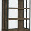 Bibliothèque à 2 portes Rustic Oak