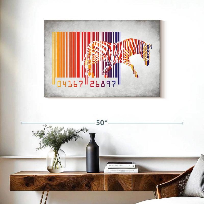 Code à barres Brampt Zebra, H 24 po x l 36 po