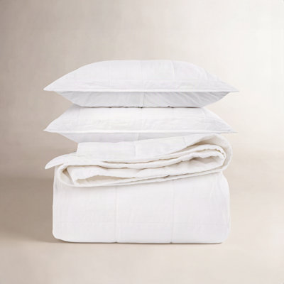French Linen Quilt Set